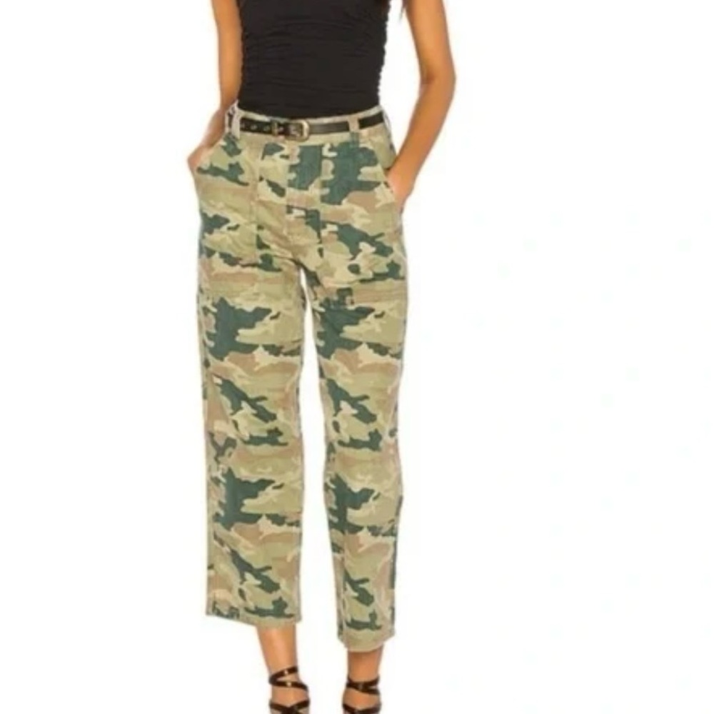 Free people Camouflage Cargo Pants